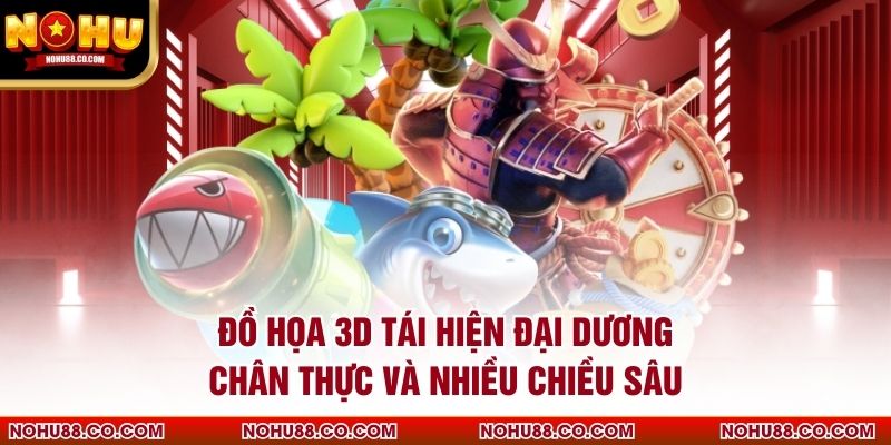 Đồ họa 3D tái hiện đại dương chân thực và nhiều chiều sâu